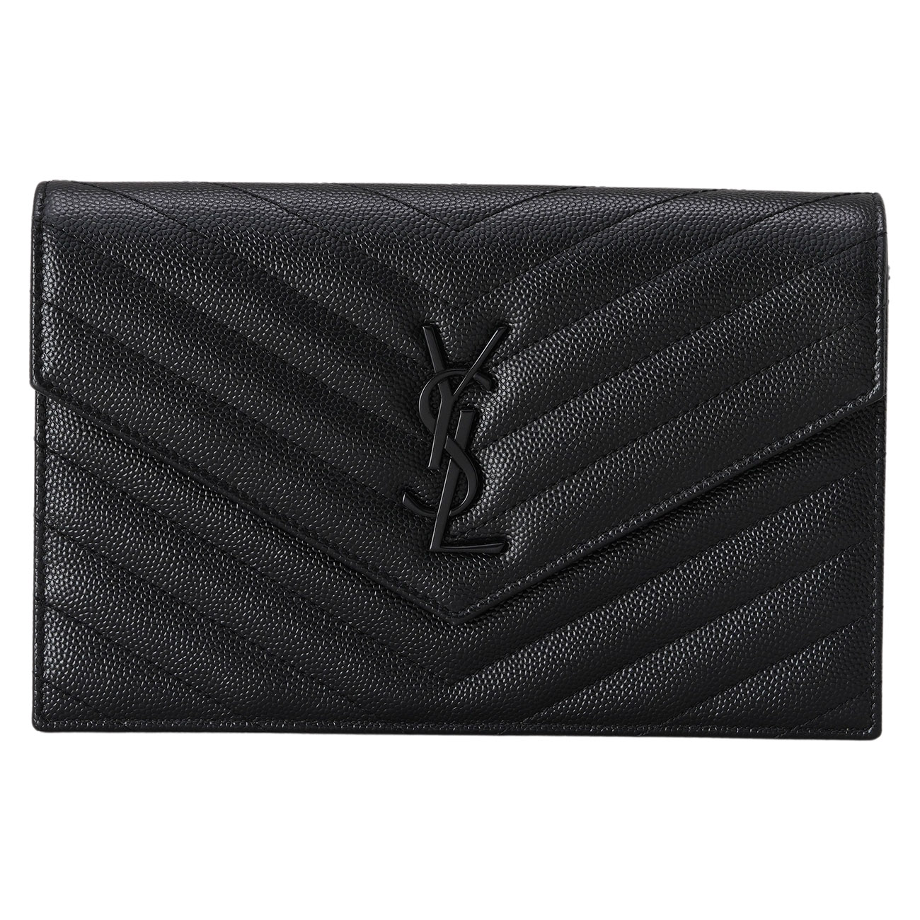 YVES SAINT LAURENT(USED)생로랑 393953 모노그램 엔벨로프 WOC